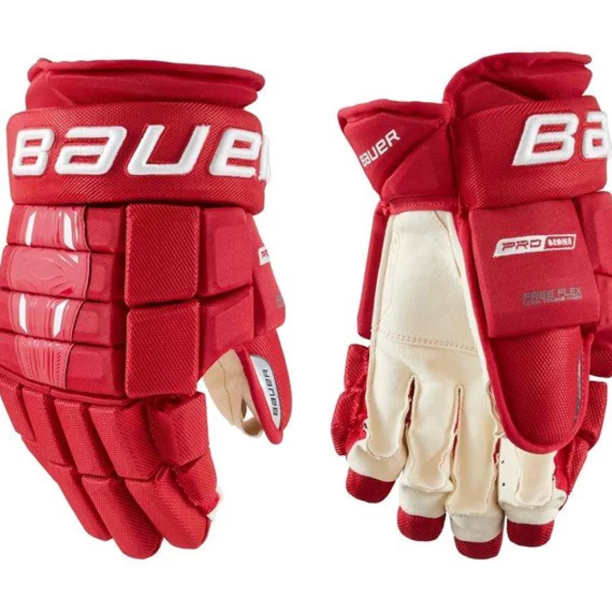 BAUER Hockeyhandskar Bauer> Handske Pro Series Int Red