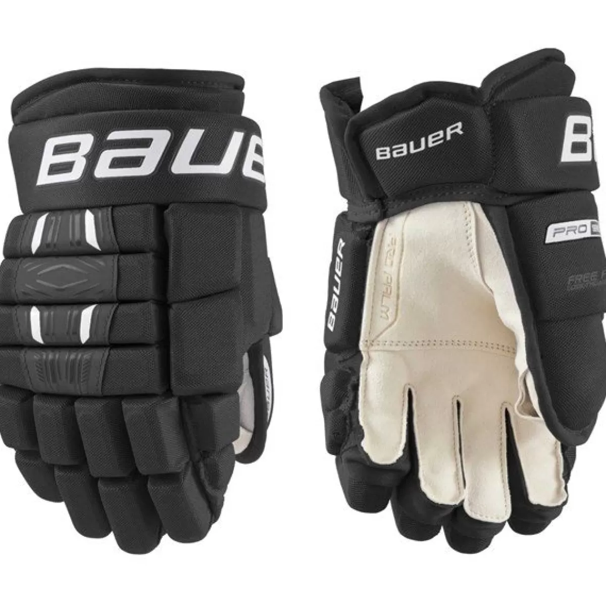 BAUER Hockeyhandskar Bauer> Handske Pro Series Jr Black