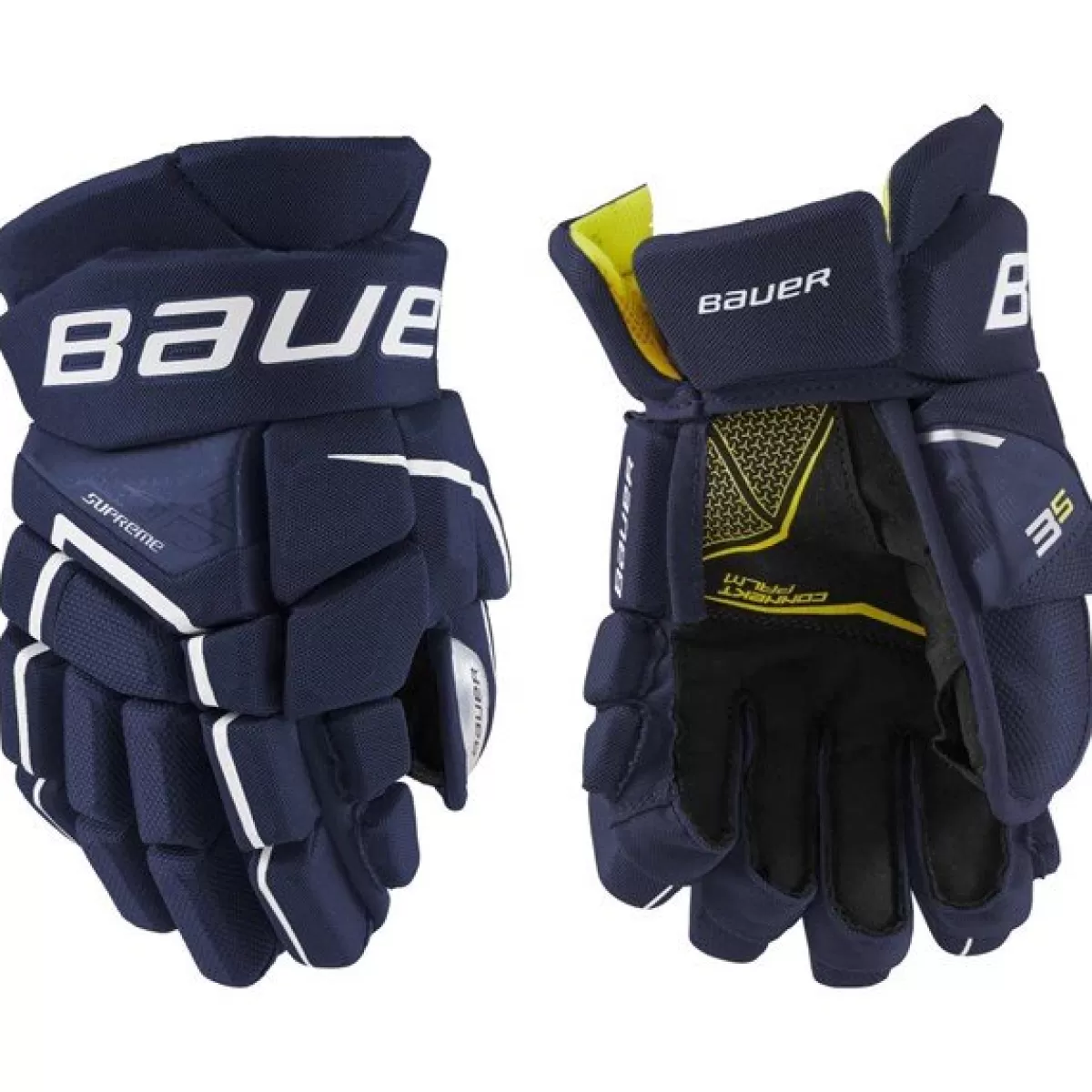 BAUER Hockeyhandskar Junior> Handske Supreme 3S Jr Navy