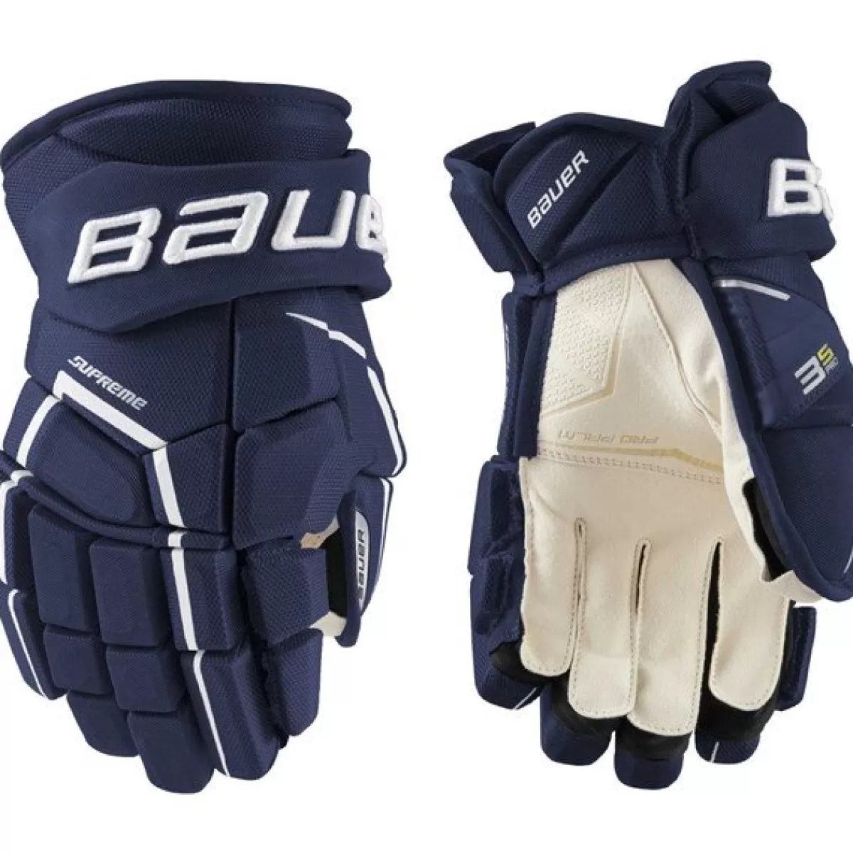 BAUER Hockeyhandskar Bauer> Handske Supreme 3S Pro Int Navy