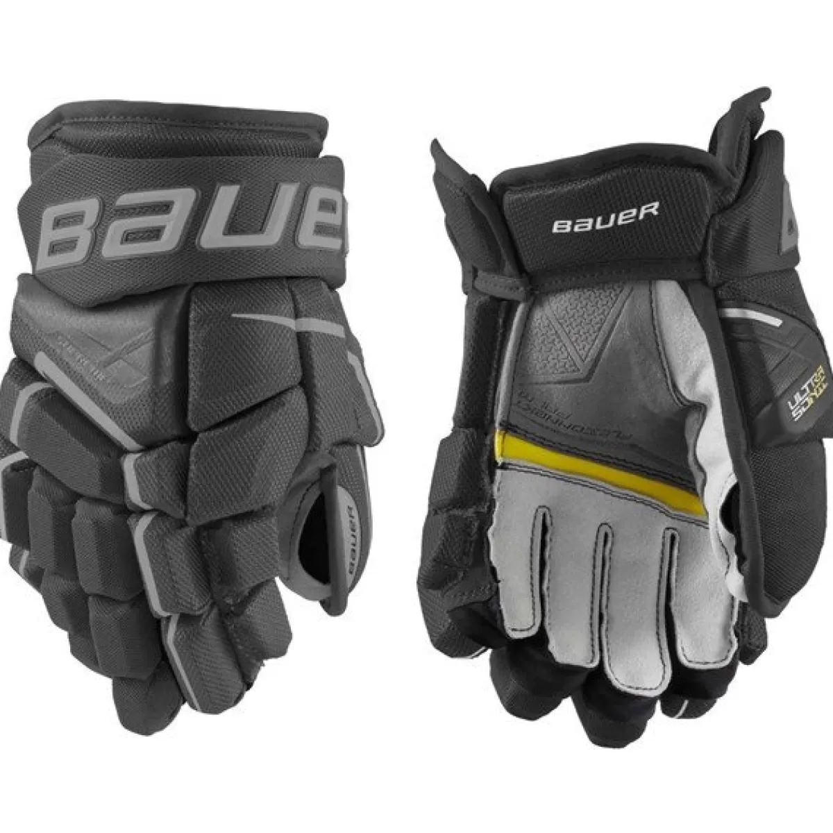 BAUER Hockeyhandskar Bauer> Handske Supreme Ultrasonic Jr Black