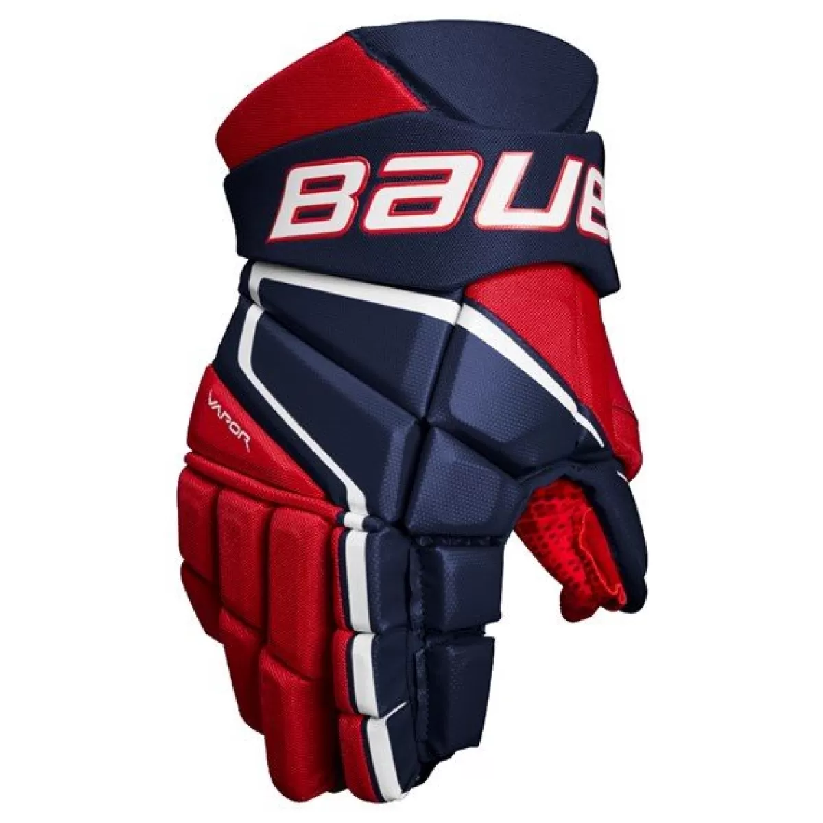 BAUER Hockeyhandskar Intermediate> Handske Vapor 3X Int Navy/Red/White