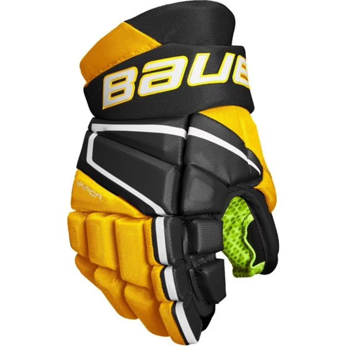 BAUER Hockeyhandskar Bauer> Handske Vapor 3X Jr Black/Gold