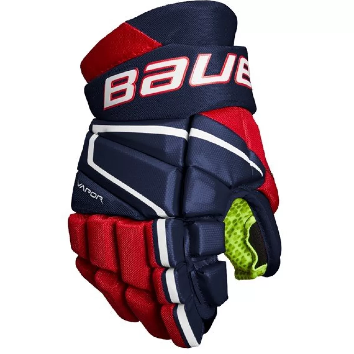 BAUER Hockeyhandskar Bauer> Handske Vapor 3X Jr Navy/Red/White