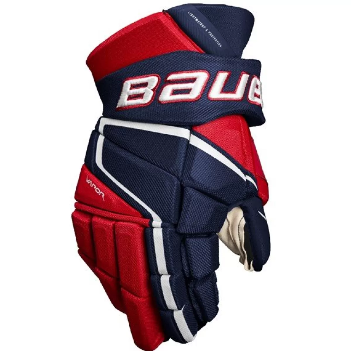 BAUER Hockeyhandskar Bauer> Handske Vapor 3X Pro Int Navy/Red/White