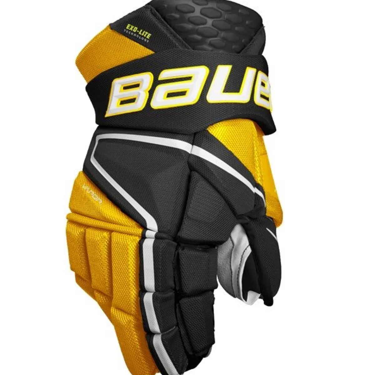 BAUER Hockeyhandskar Bauer> Handske Vapor Hyperlite Int Black/Gold