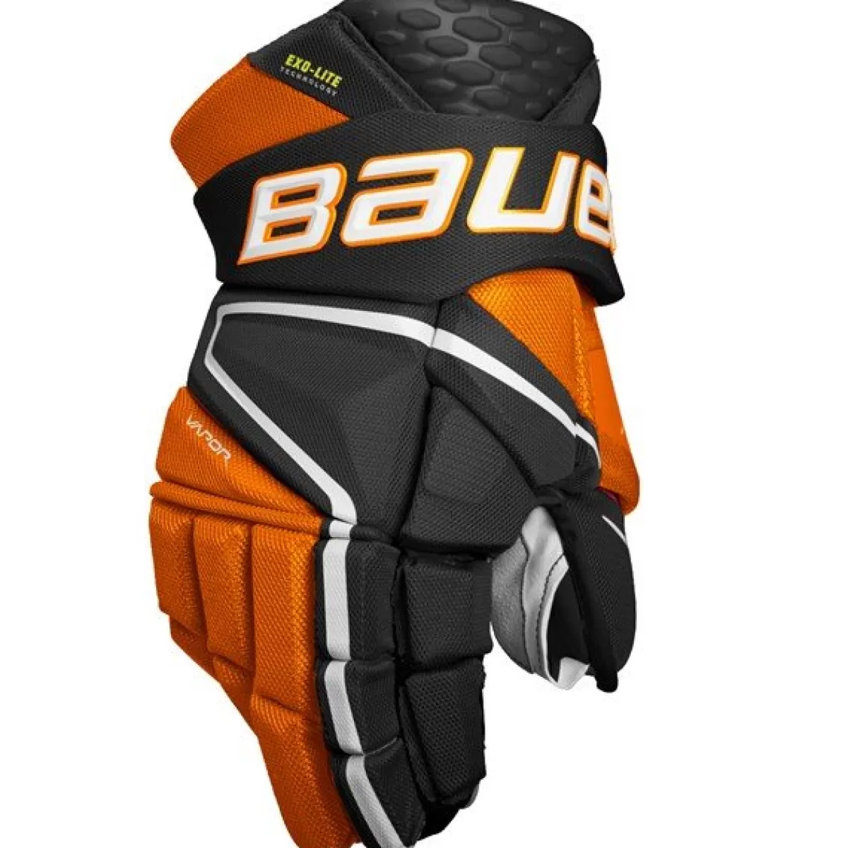 BAUER Hockeyhandskar Bauer> Handske Vapor Hyperlite Int Black/Orange