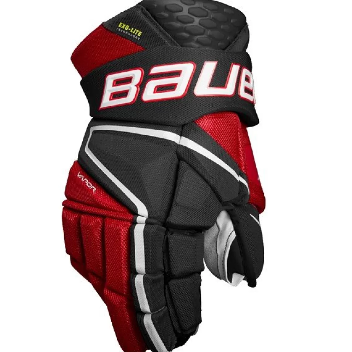 BAUER Hockeyhandskar Bauer> Handske Vapor Hyperlite Int Black/Red