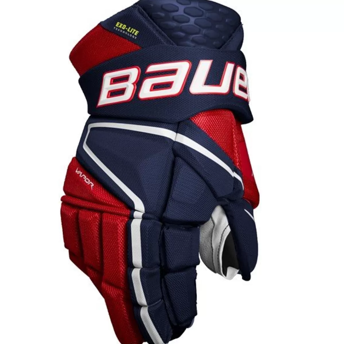 BAUER Hockeyhandskar Bauer> Handske Vapor Hyperlite Int Navy/Red/White