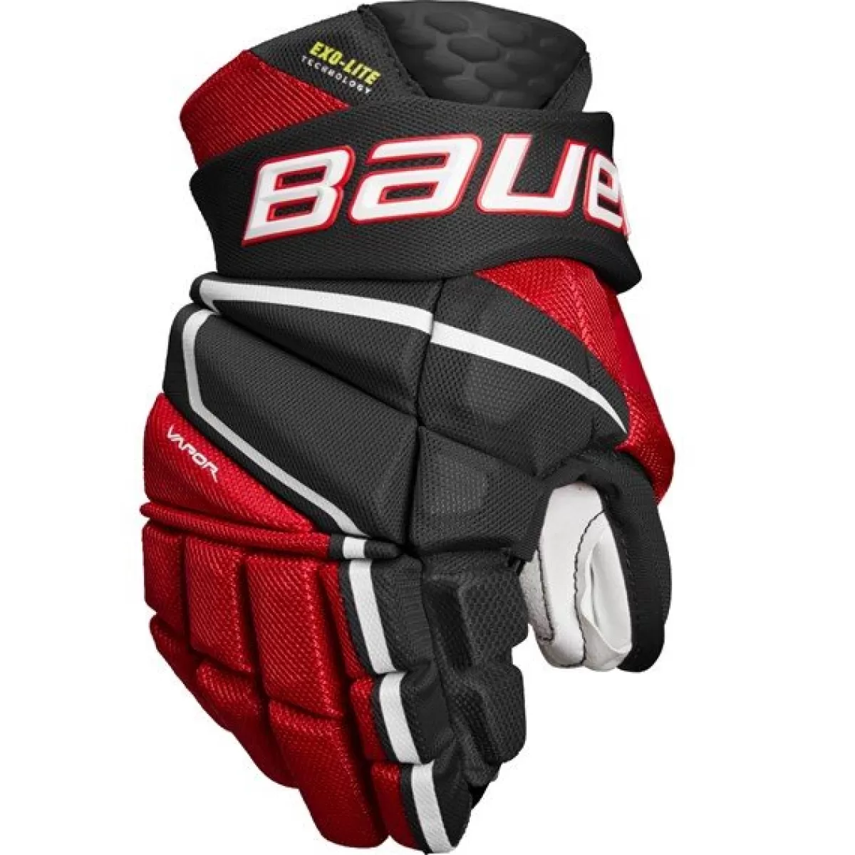 BAUER Hockeyhandskar Bauer> Handske Vapor Hyperlite Jr Black/Red