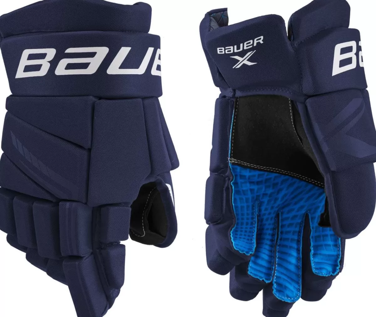 BAUER Hockeyhandskar Bauer> Handske X Int Navy