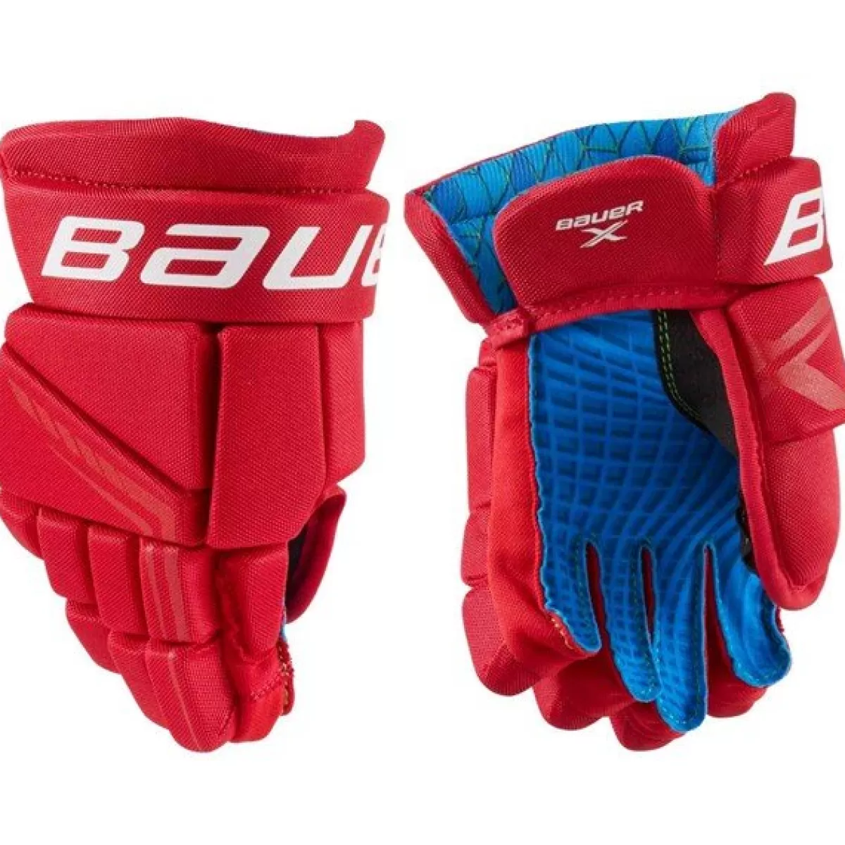 BAUER Hockeyhandskar Bauer> Handske X Yth Red