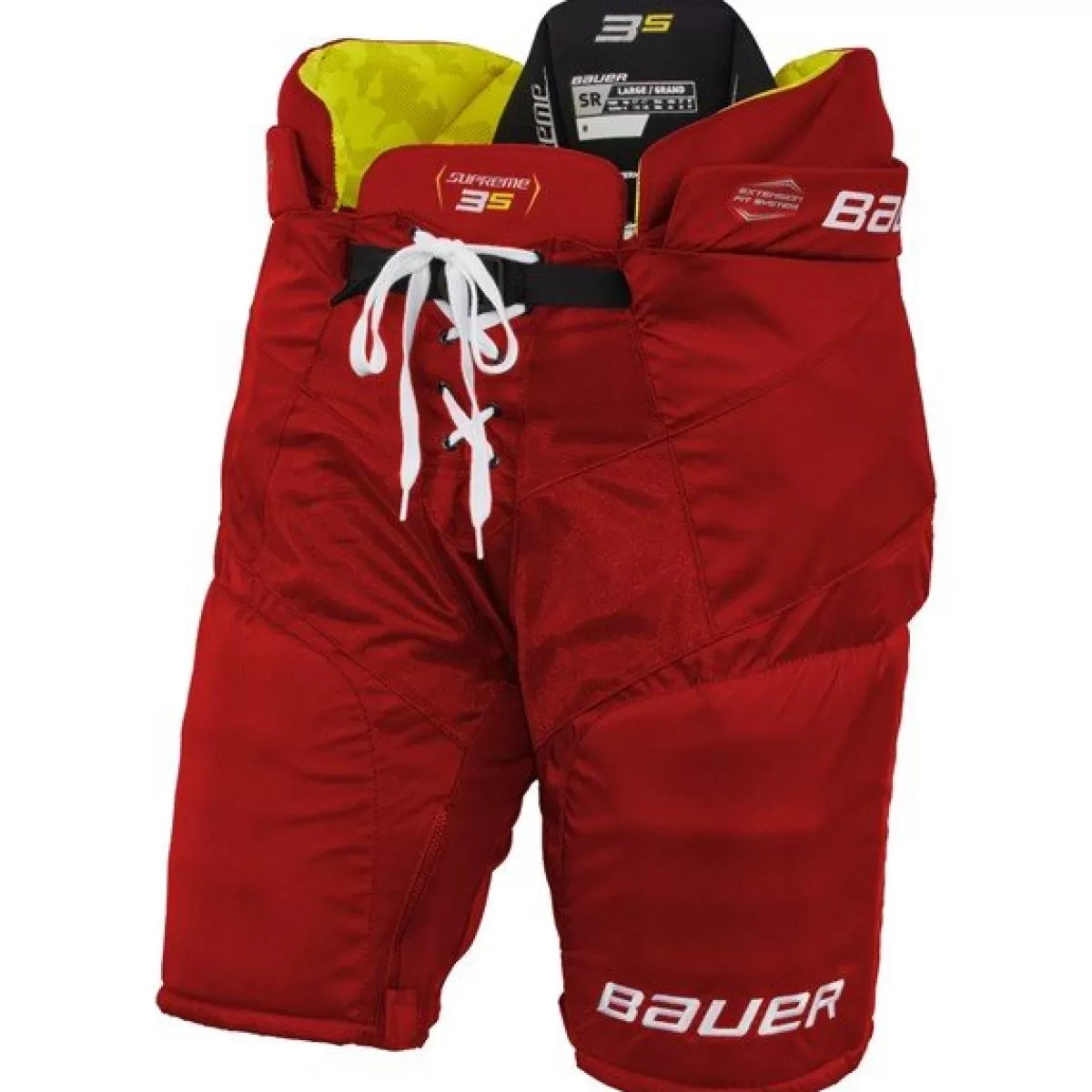 BAUER Hockeybyxor Intermediate> Hockeybyxa Supreme 3S Int Red