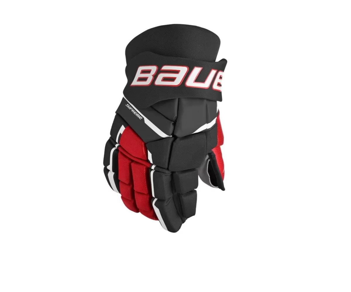 BAUER Hockeyhandskar Intermediate> Hockeyhandskar Supreme M3 Int Black/Red