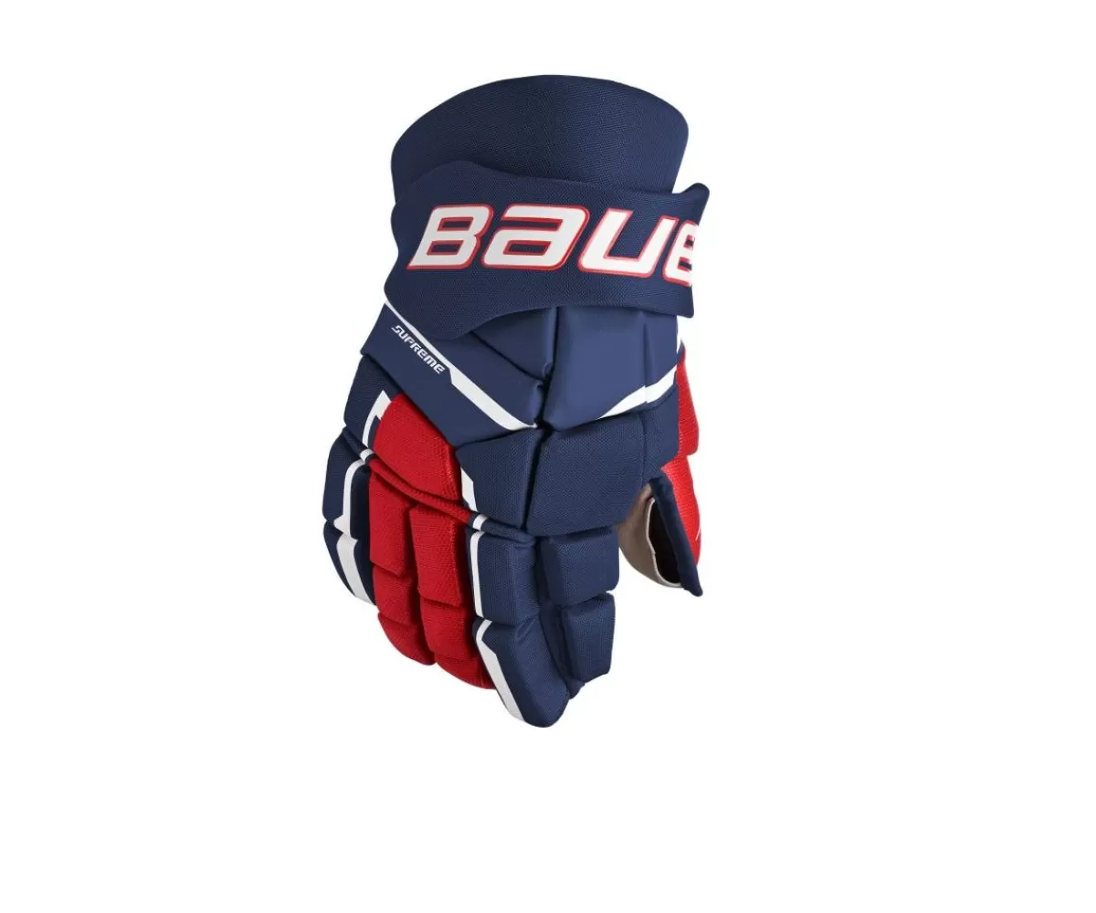 BAUER Hockeyhandskar Intermediate> Hockeyhandskar Supreme M3 Int Navy/Red/White