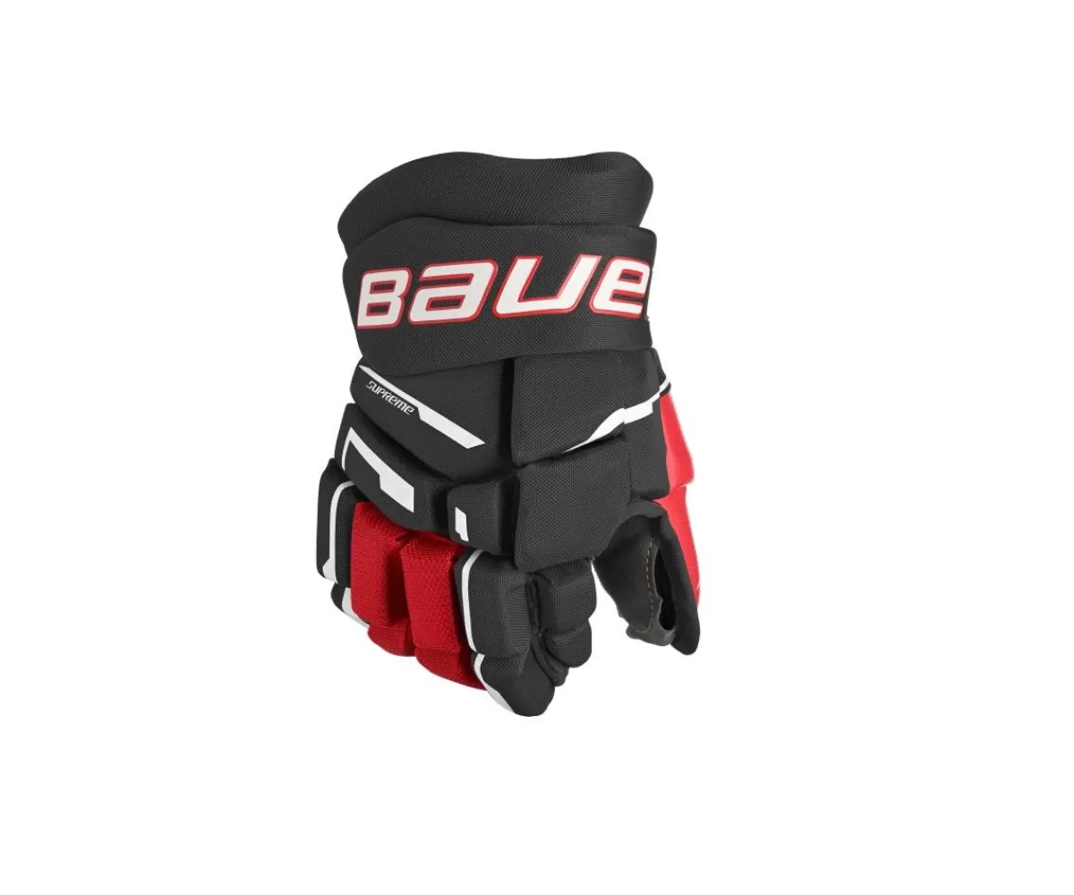 BAUER Hockeyhandskar Junior> Hockeyhandskar Supreme M3 Jr Black/Red