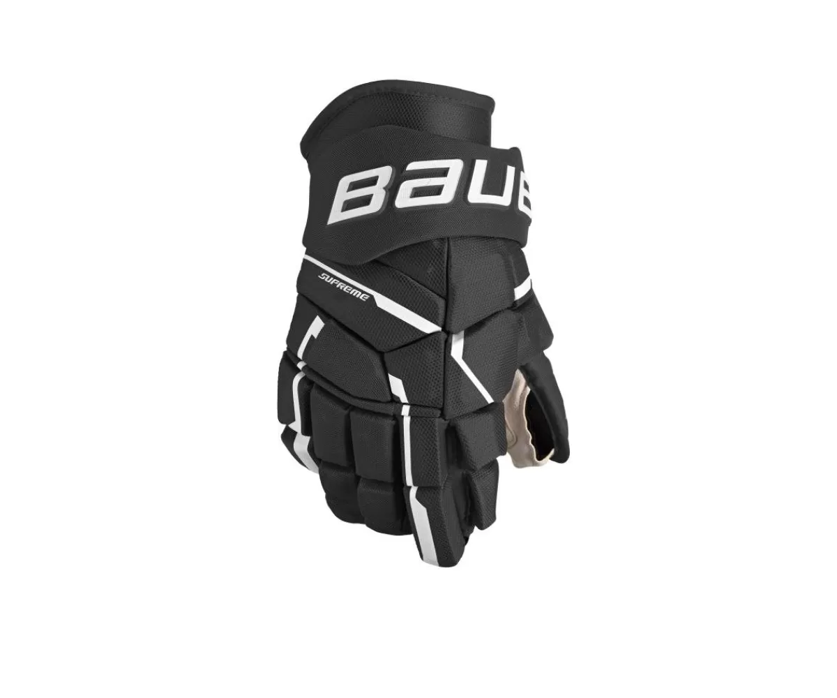 BAUER Hockeyhandskar Intermediate> Hockeyhandskar Supreme M5 Pro Int Black/White