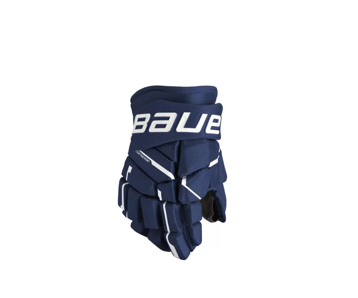 BAUER Hockeyhandskar Junior> Hockeyhandskar Supreme M5 Pro Jr Navy