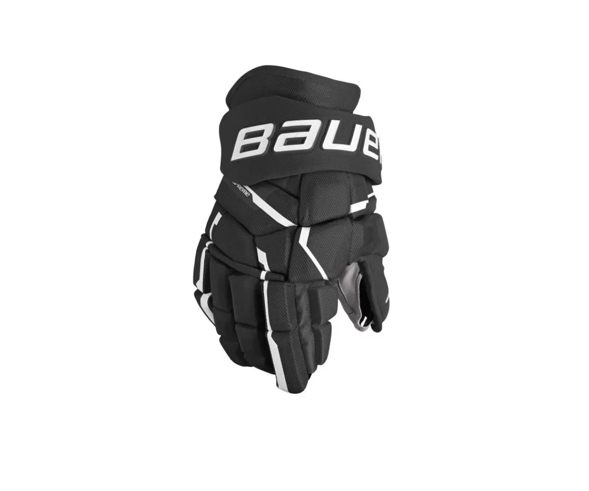 BAUER Hockeyhandskar Intermediate> Hockeyhandskar Supreme Mach Int Black/White