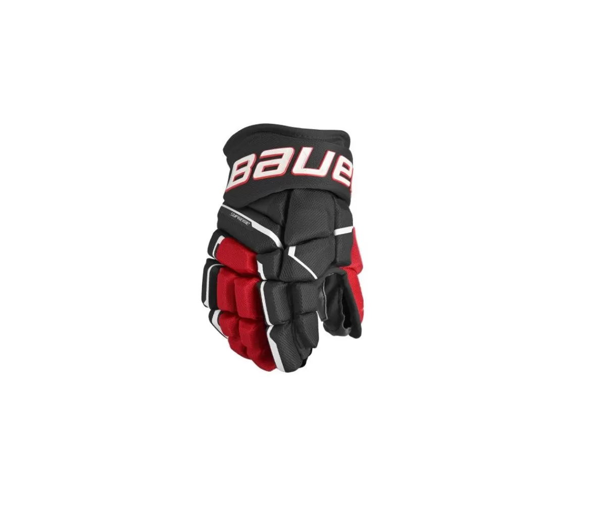 Hockeyhandskar Supreme Mach Jr Black/Red>BAUER Discount