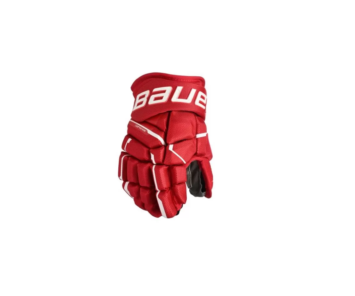 Hockeyhandskar Supreme Mach Jr Red>BAUER Cheap