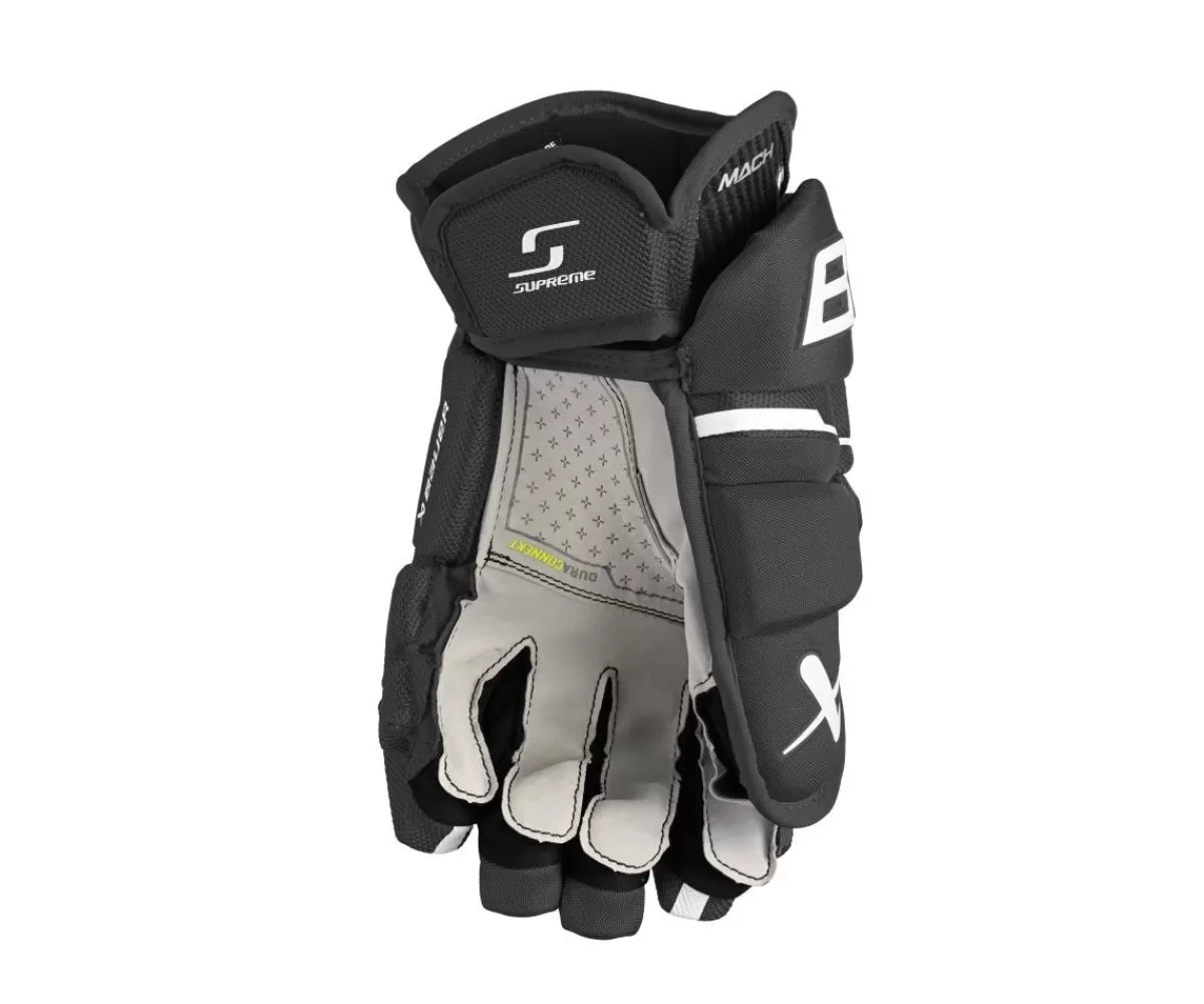 BAUER Hockeyhandskar Senior> Hockeyhandskar Supreme Mach Sr Black/White