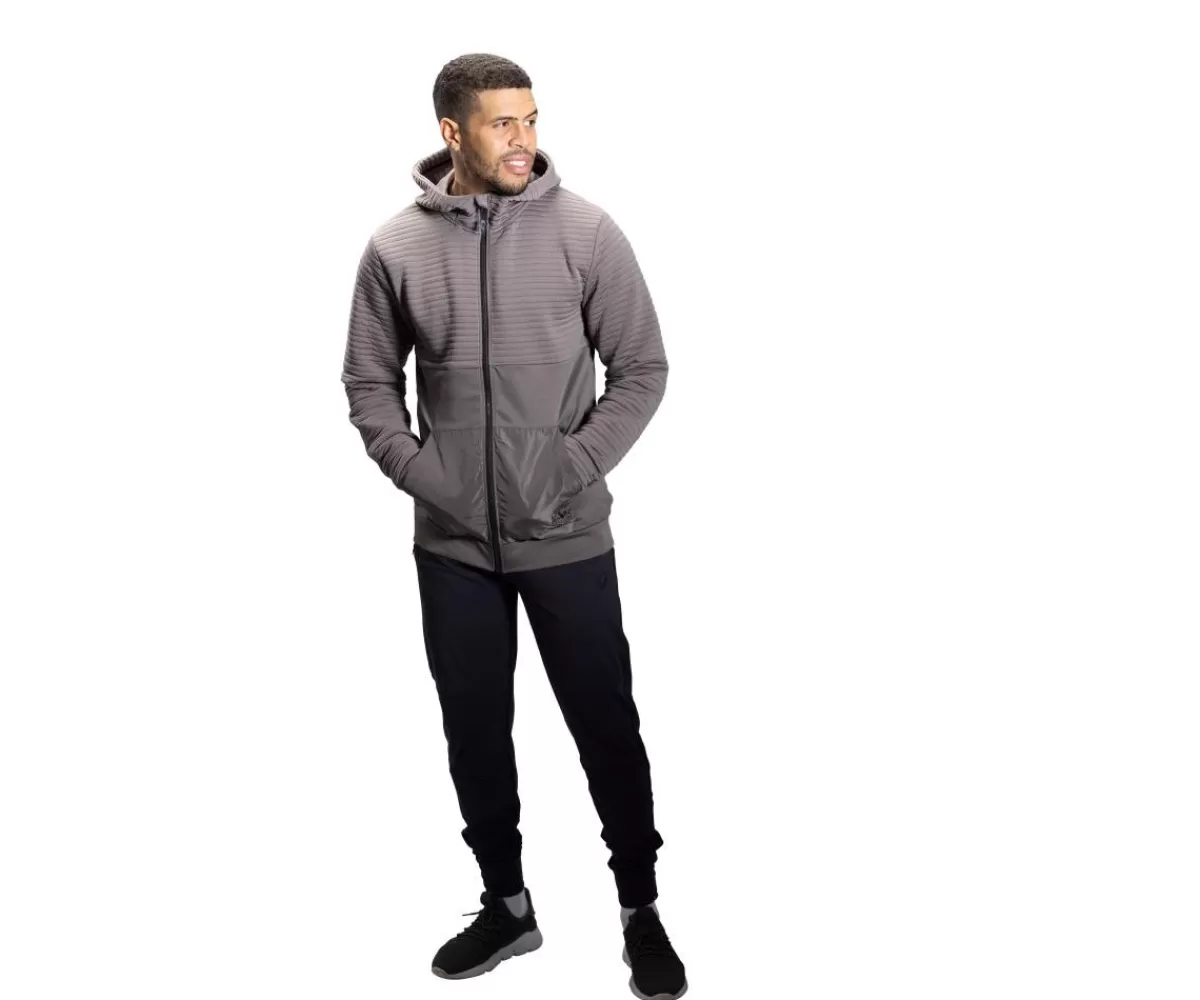 Hoodie Flc 3D Sr Grey>BAUER Store