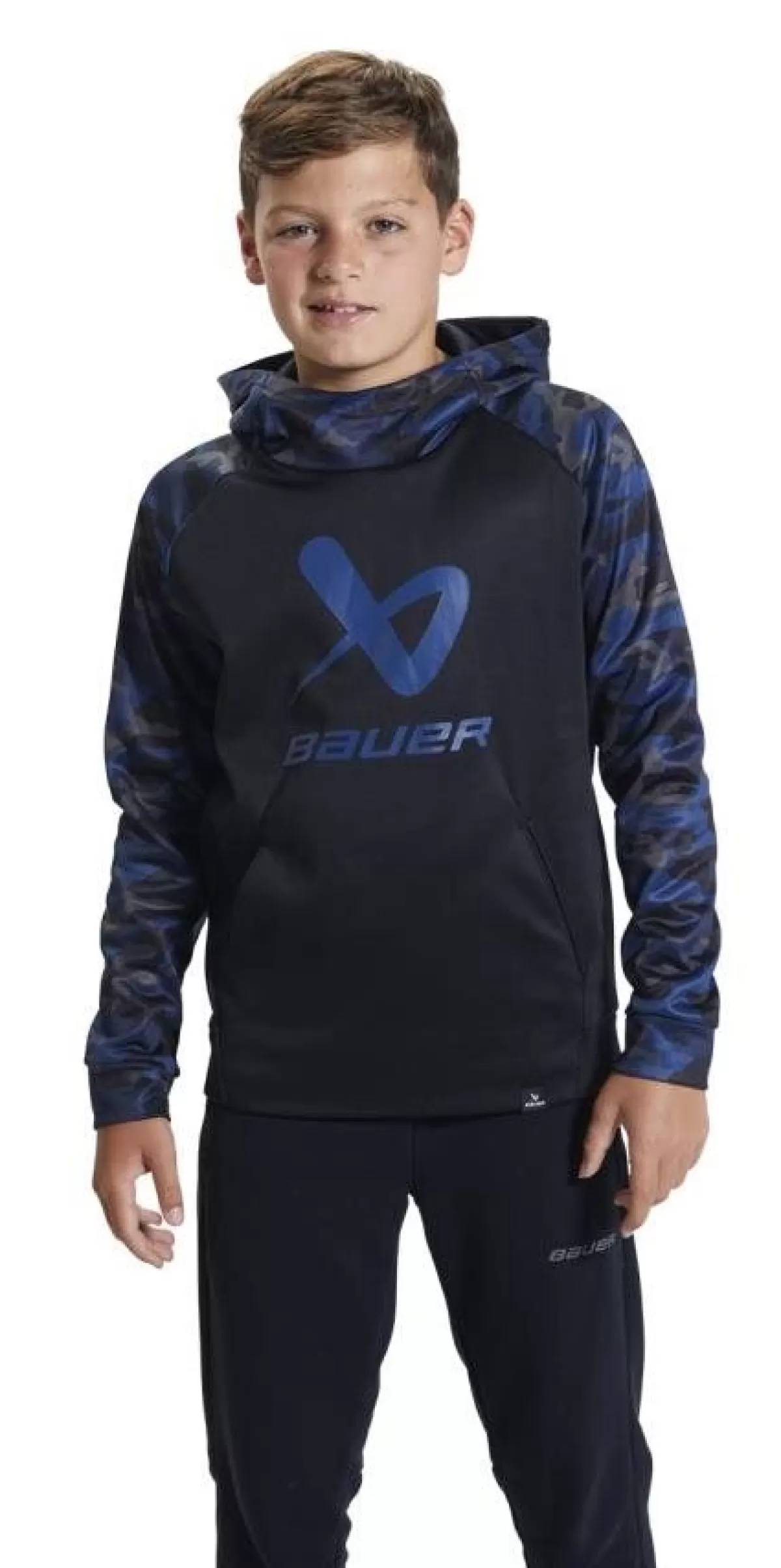 Hoodie Raglan Camo Jr>BAUER Best Sale