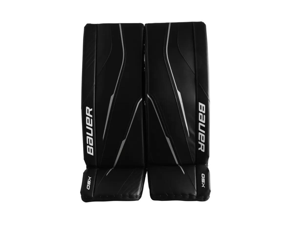 Målvaktsbenskydd Gsx Int Black>BAUER Hot