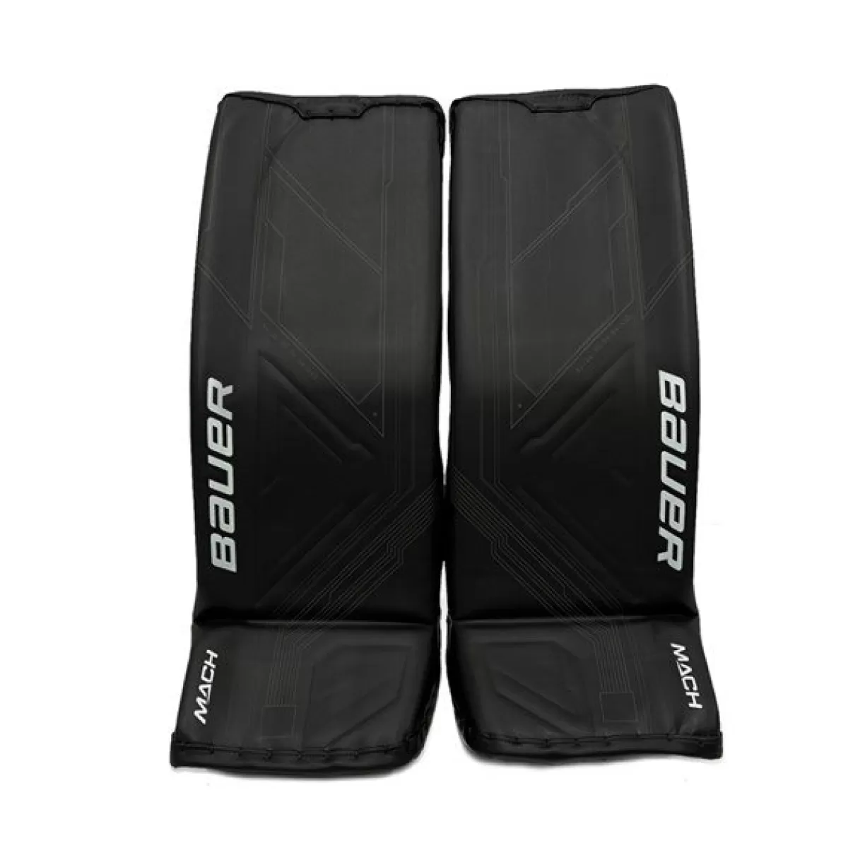 Målvaktsbenskydd Supreme Mach Sr Black>BAUER New