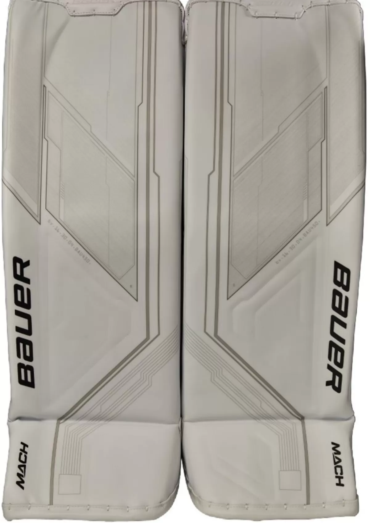 Målvaktsbenskydd Supreme Mach Sr White>BAUER Best