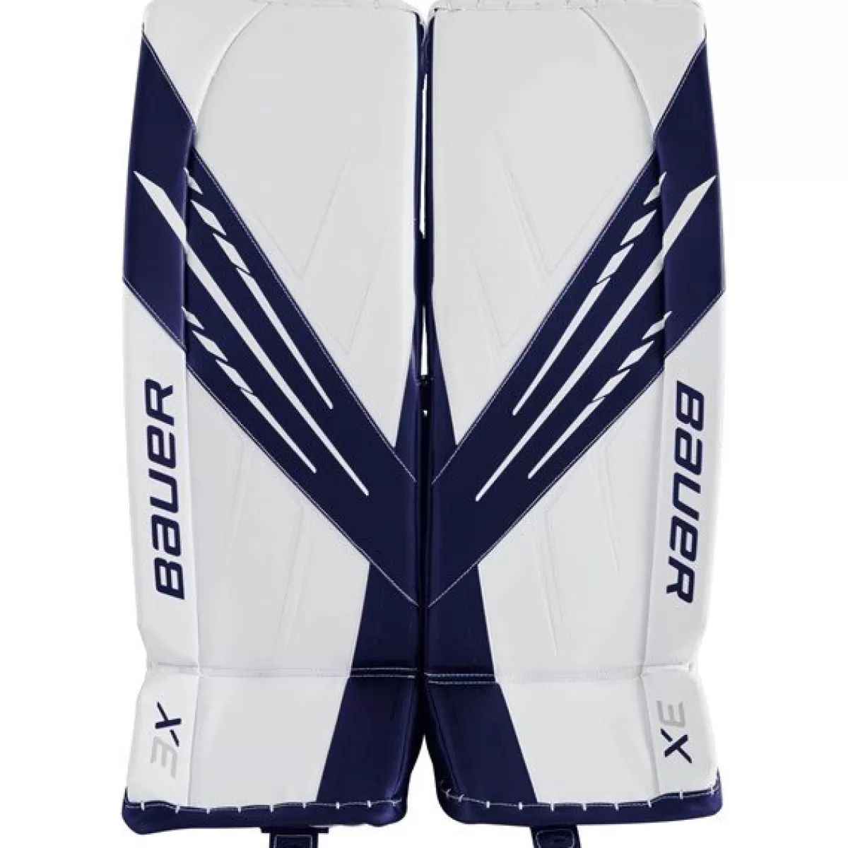 Målvaktsbenskydd Vapor 3X Int White/Navy>BAUER Shop