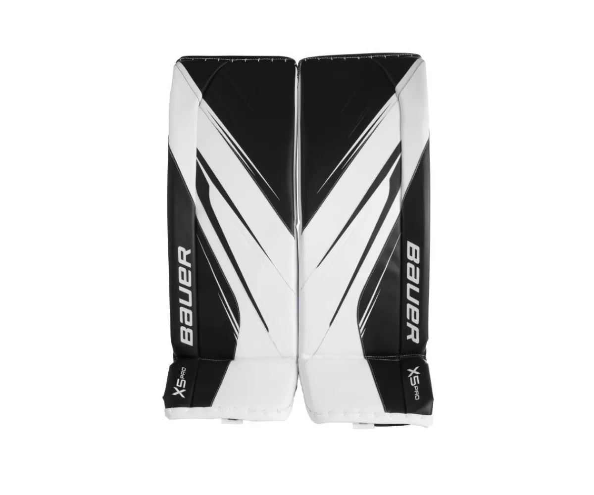 Målvaktsbenskydd X5 Pro Int White/Black>BAUER Shop