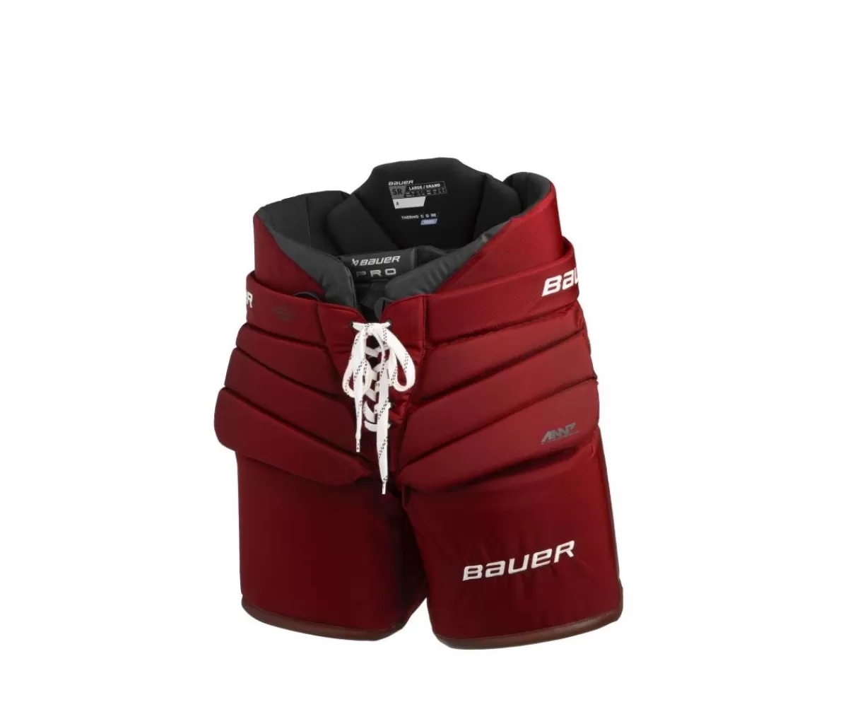 Målvaktsbyxa Pro Sr Red>BAUER Flash Sale