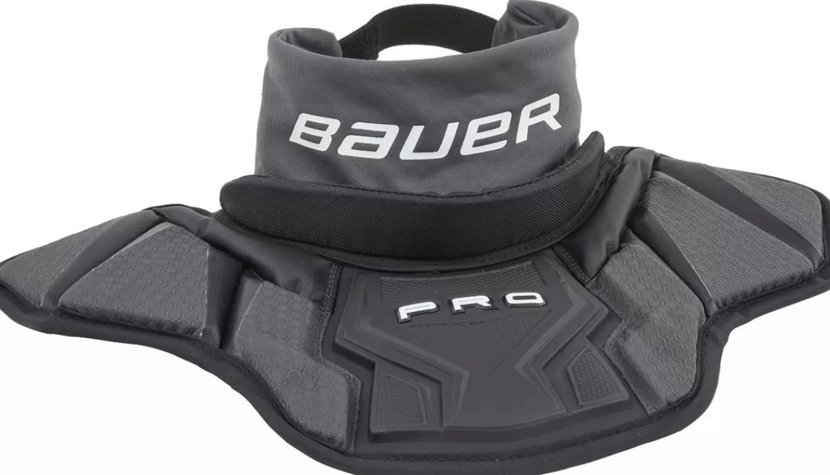 Målvaktshalsskydd Pro Certified Jr.>BAUER Clearance