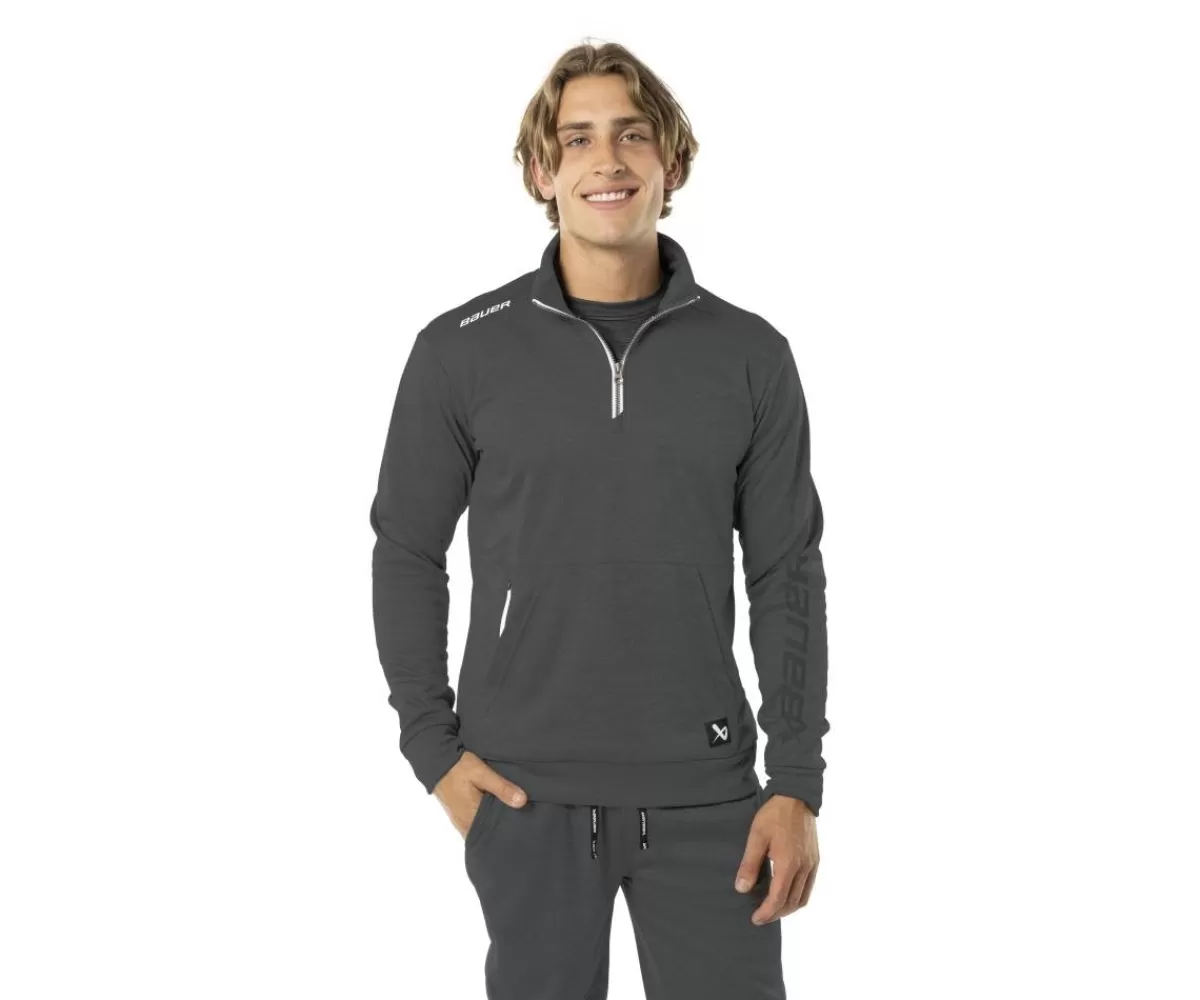 Troja Team Fleece 1/2 Zip Sr Grey>BAUER Sale