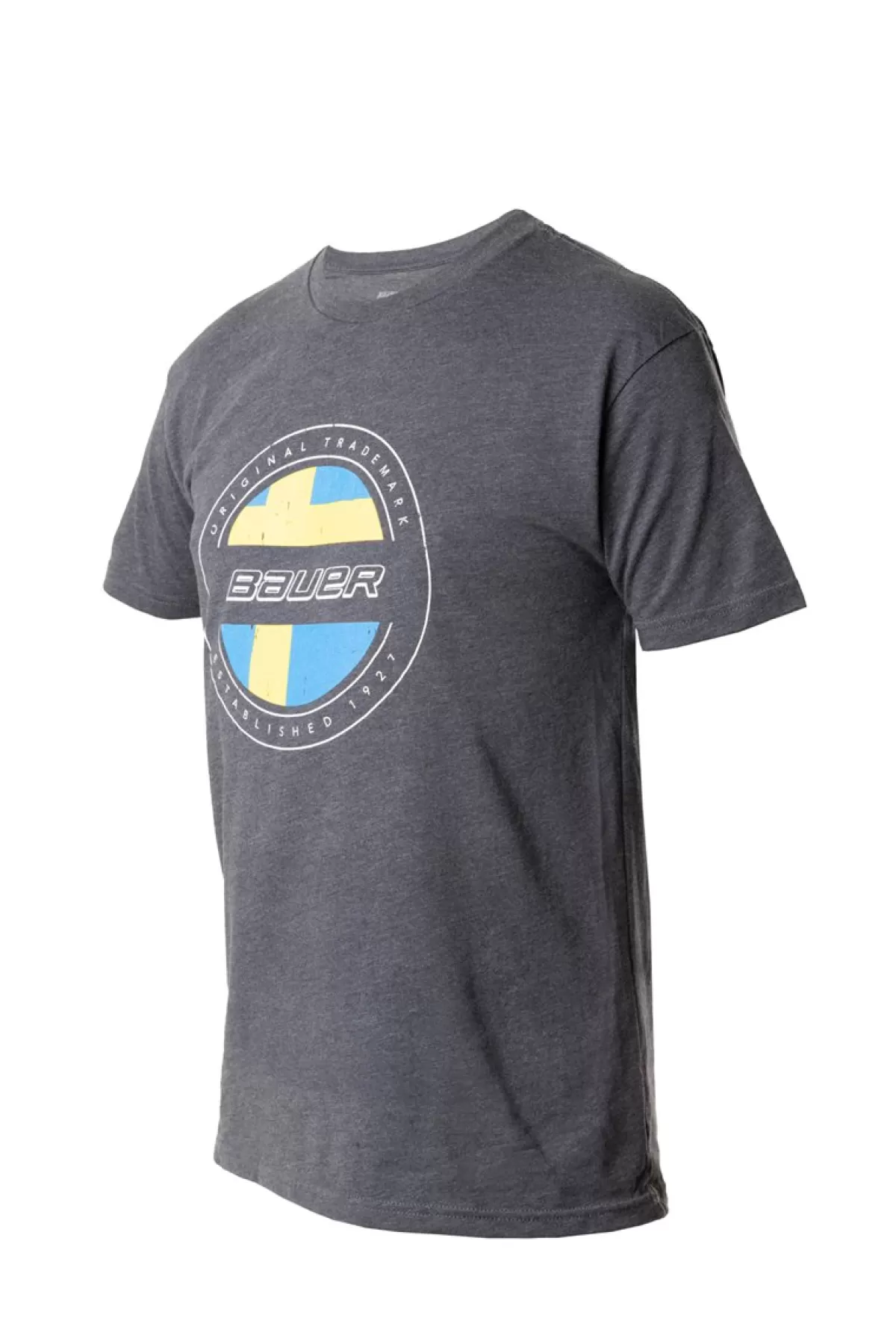 T-Shirt Flag Tee Sverige Sr>BAUER New