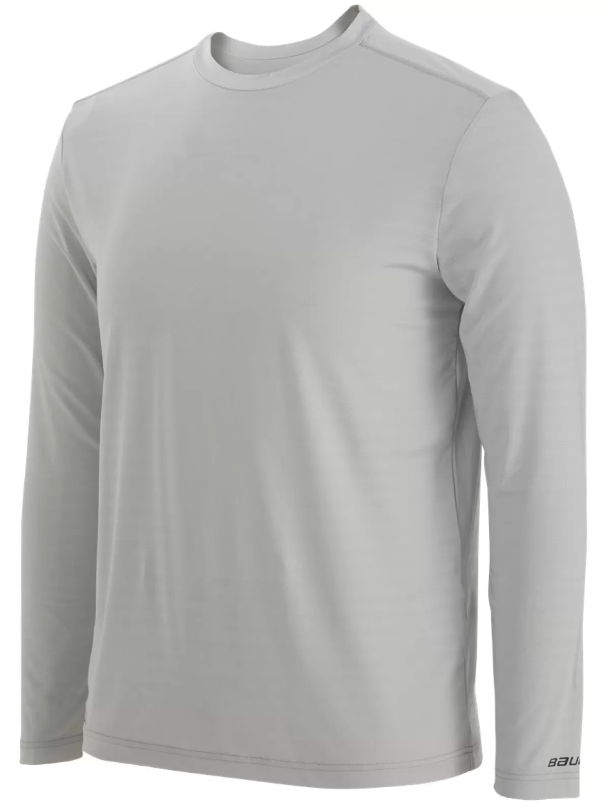 T-Shirt Flc Ls Tech Tee Sr Grey>BAUER Online