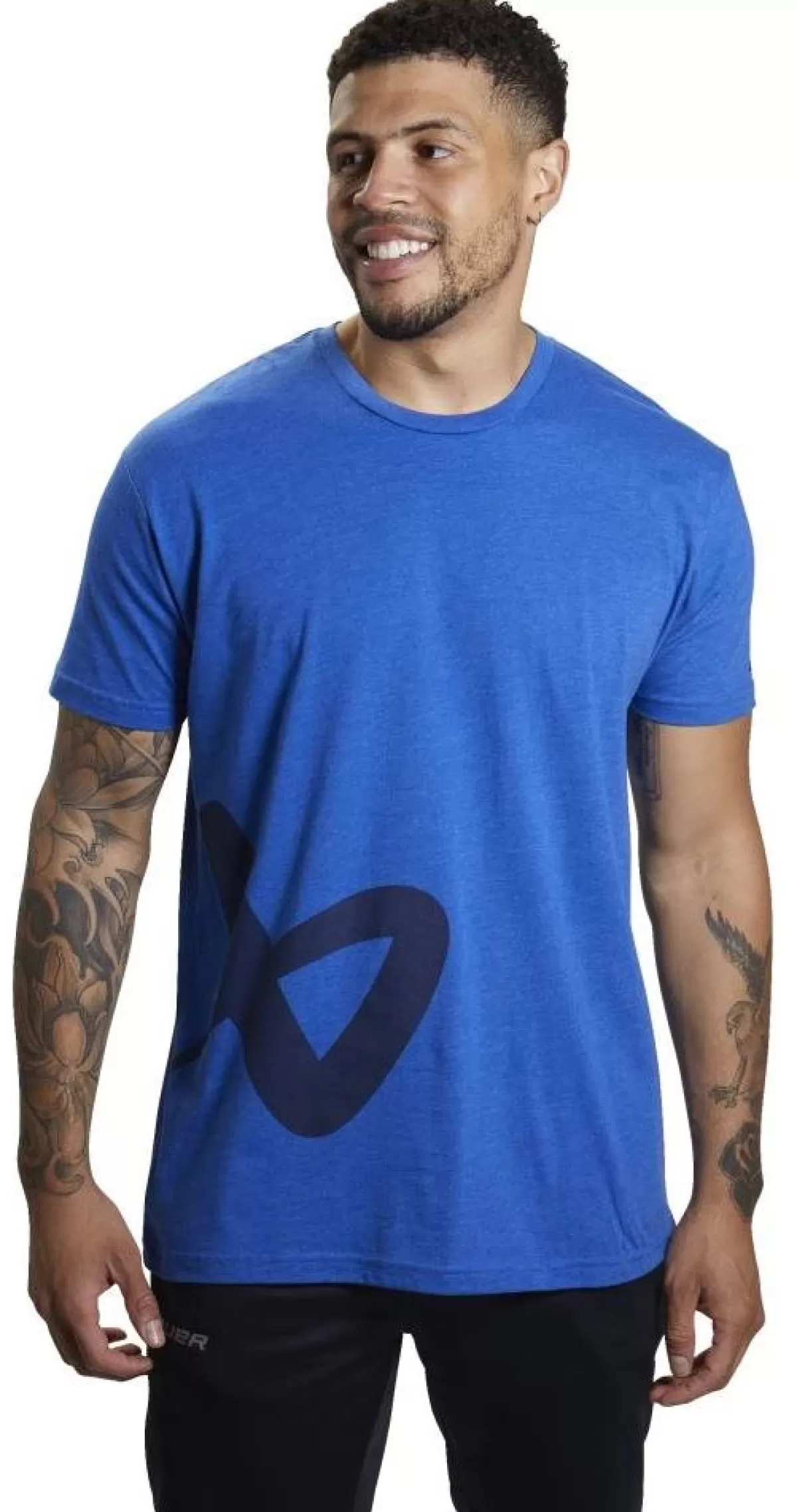 T-Shirt Side Icon Sr Blue>BAUER Best Sale