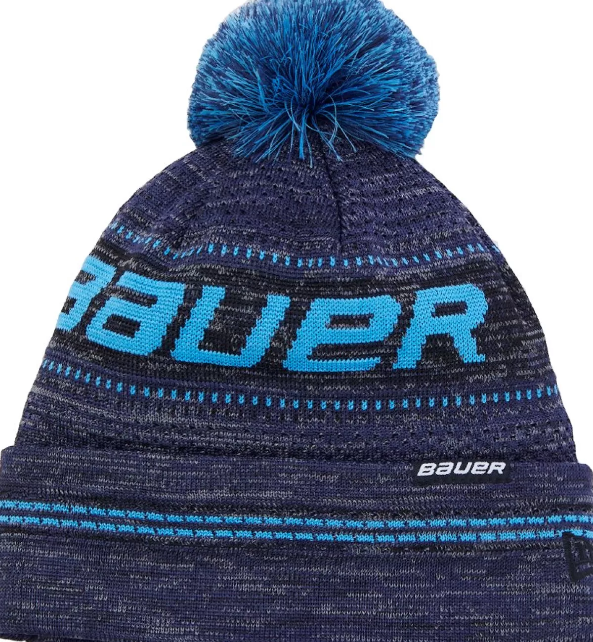 /New Era Mossa Pom Knit Beanie Sr>BAUER Discount