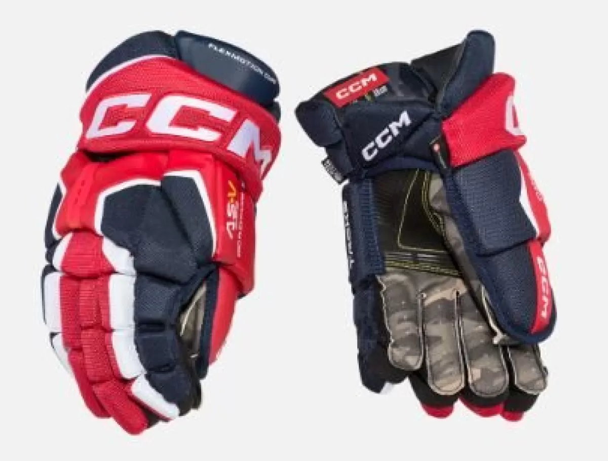 CCM Hockeyhandskar Ccm> Handske As-V Sr Navy/Red/White