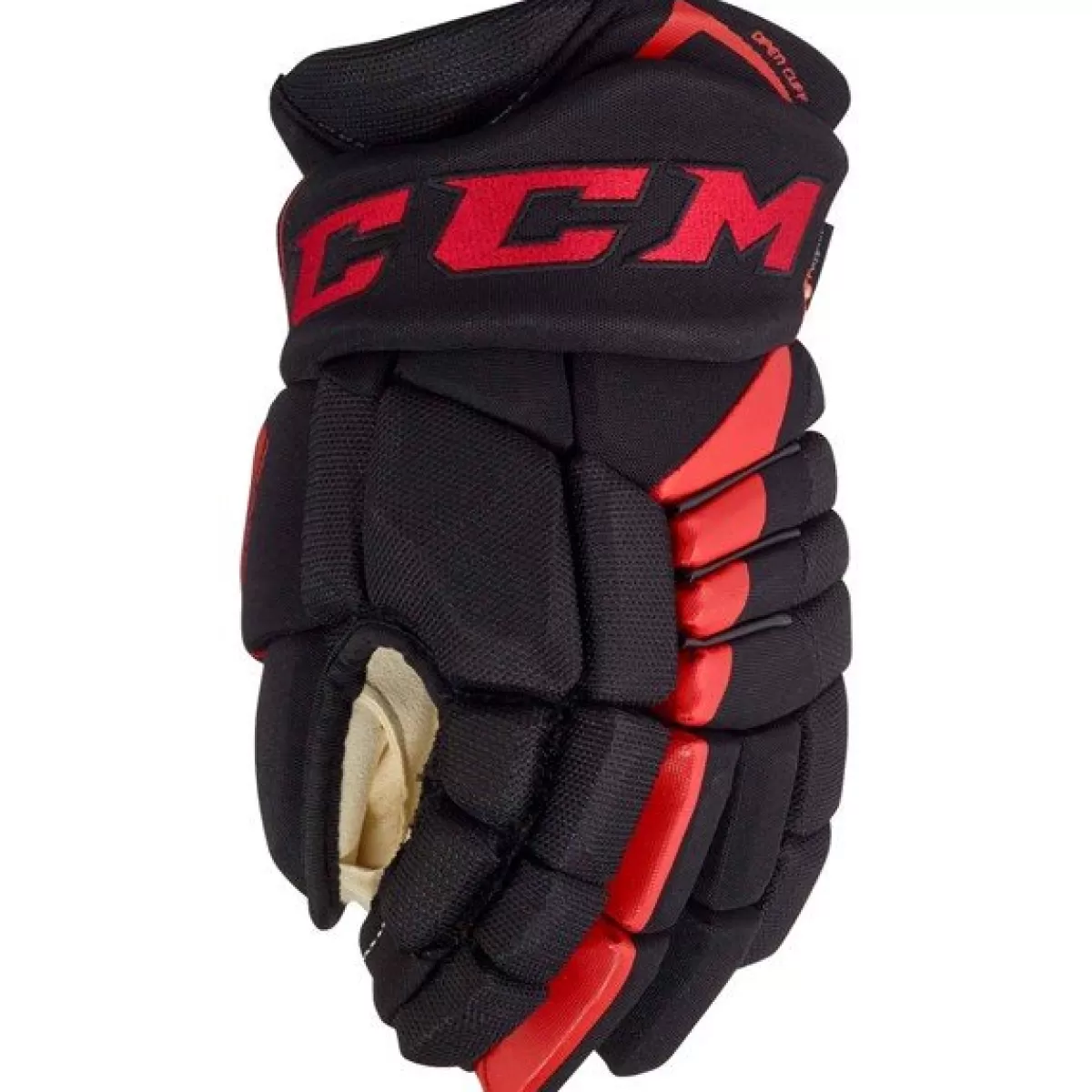 CCM Hockeyhandskar Junior> Handske Jetspeed Ft4 Jr Black/Red