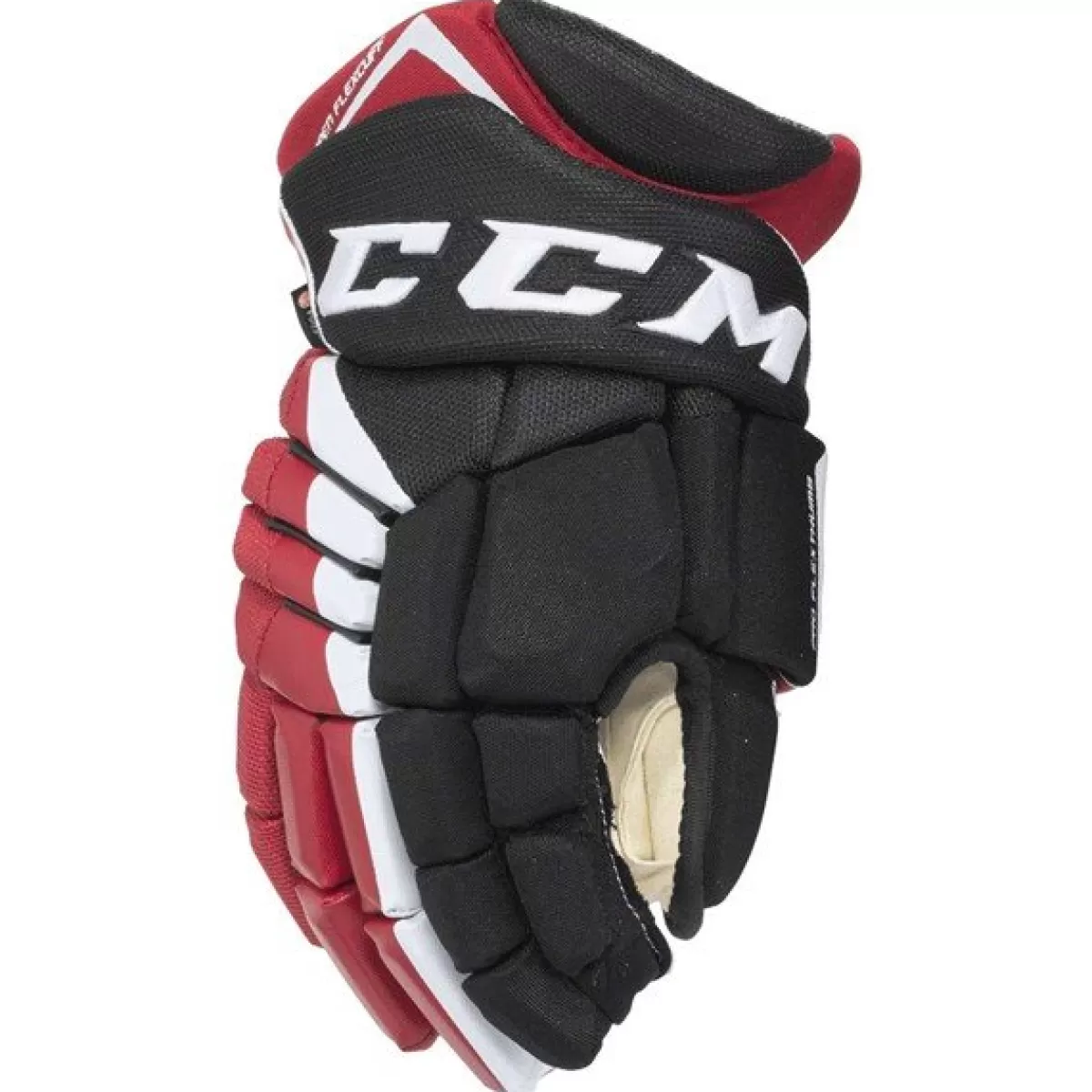 CCM Hockeyhandskar Ccm> Handske Jetspeed Ft4 Pro Jr Black/Red/White