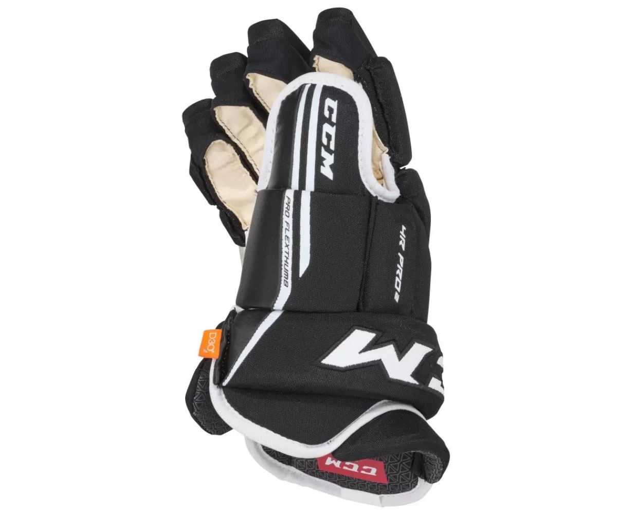 CCM Hockeyhandskar Senior> Handske Tacks 4 Roll Pro 2 Sr Black/White