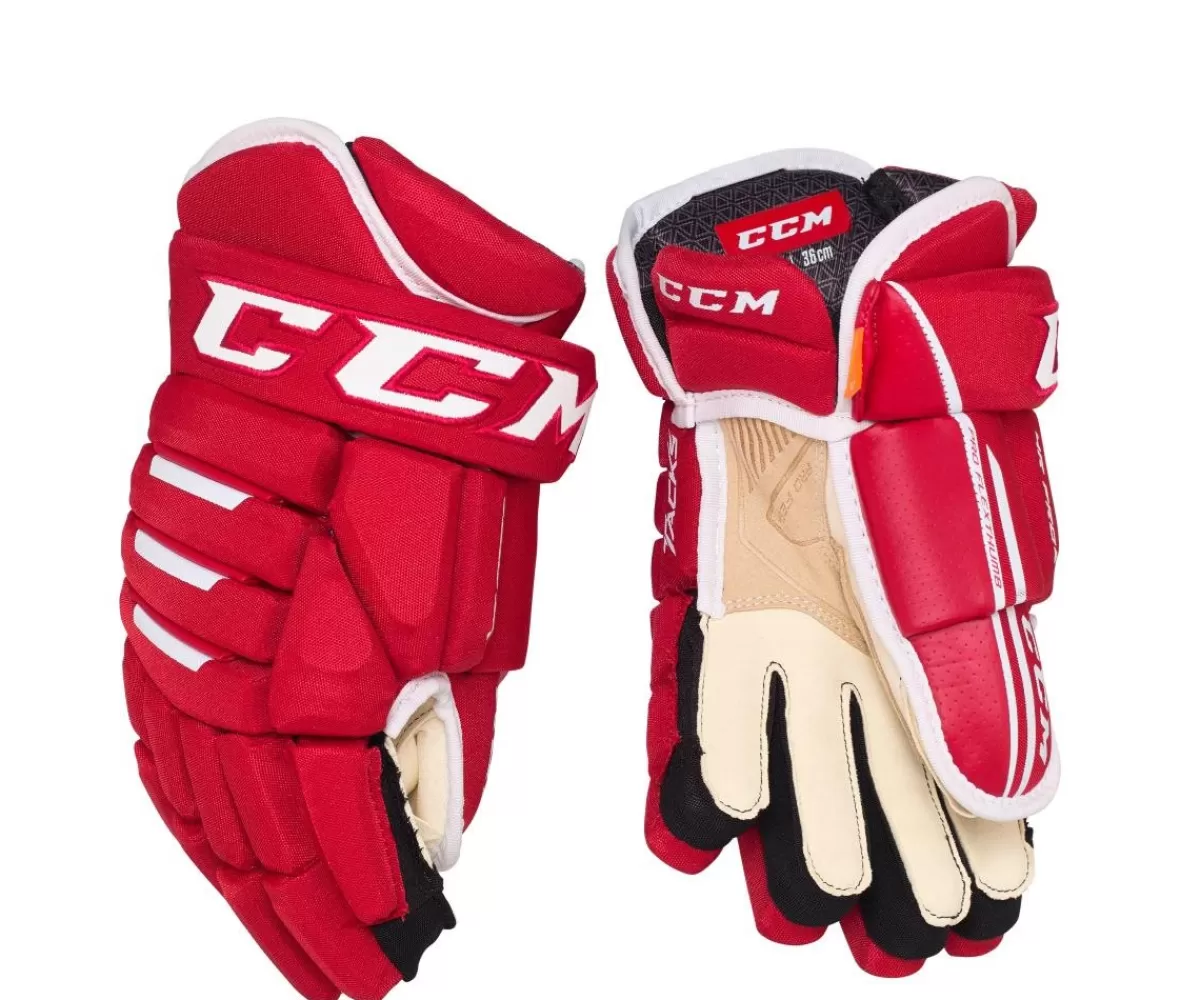 CCM Hockeyhandskar Senior> Handske Tacks 4 Roll Pro 2 Sr Red