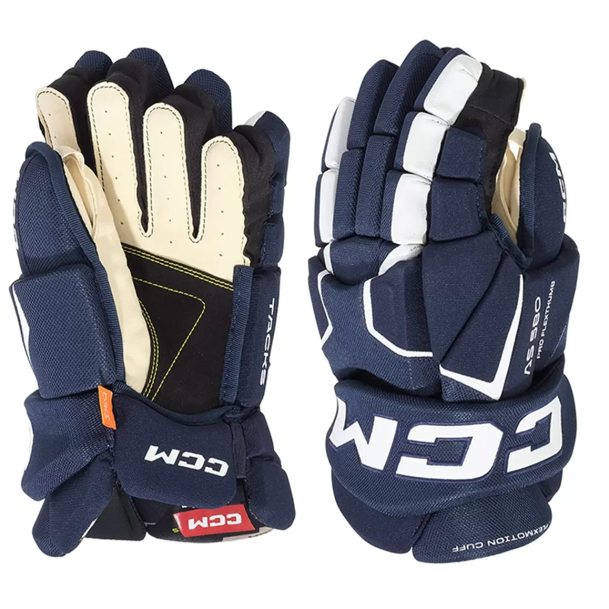 CCM Hockeyhandskar Junior> Handske Tacks As 550 Jr Navy/White