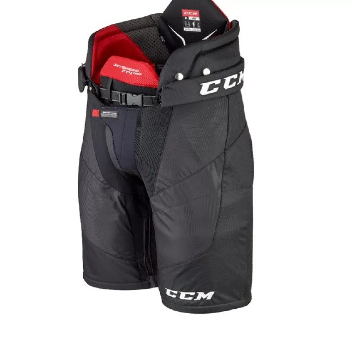 CCM Hockeybyxor Junior> Hockeybyxa Jetspeed Ft4 Pro Jr Black