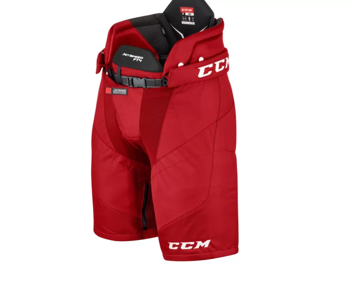 CCM Hockeybyxor Senior> Hockeybyxa Jetspeed Ft4 Pro Sr Red