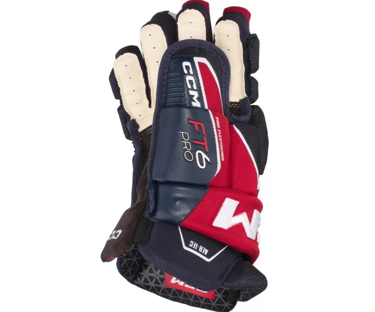 CCM Hockeyhandskar Senior> Hockeyhandskar Jetspeed Ft6 Pro Sr Navy/Red/White