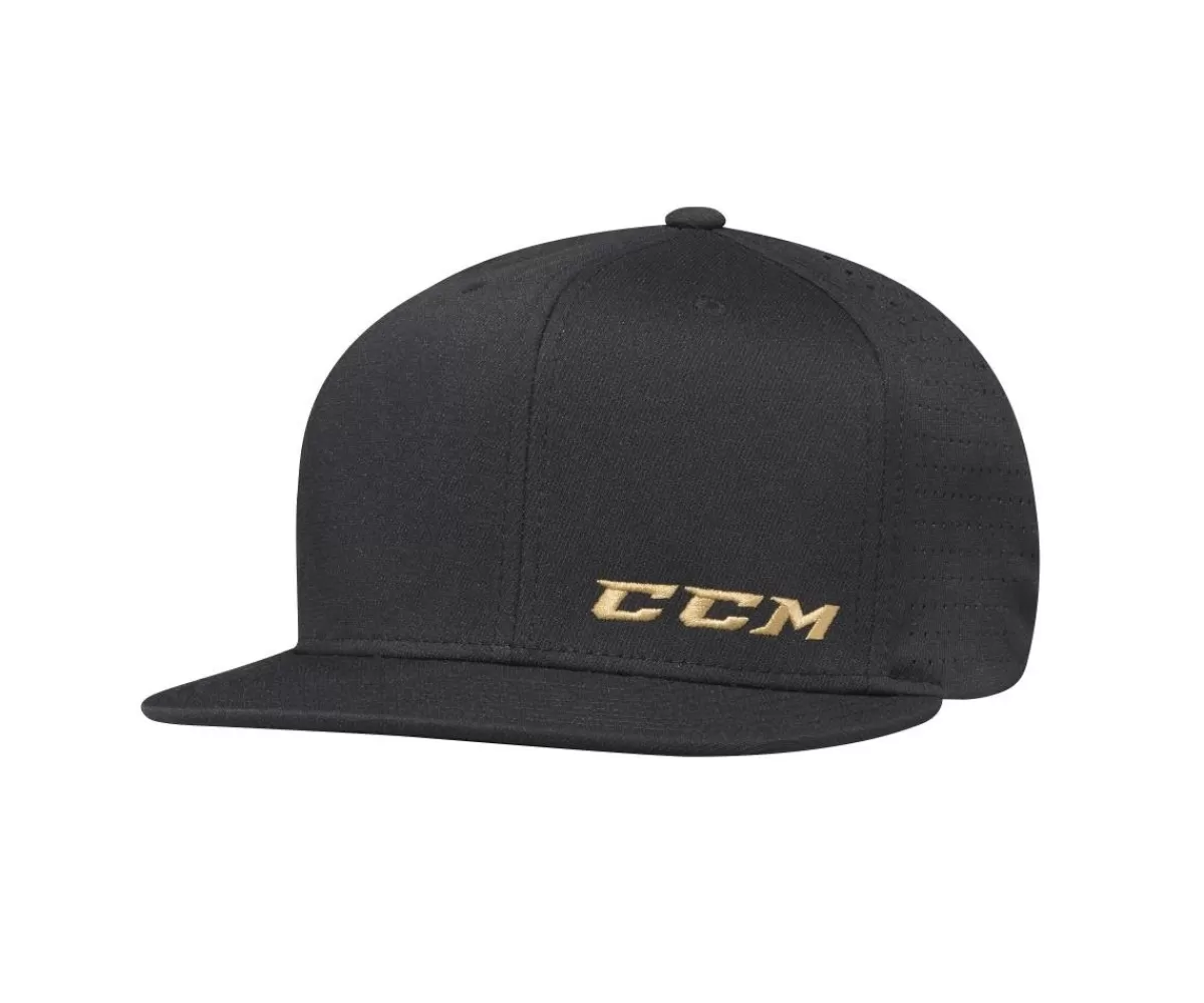 Keps Small Logoflat Brim Sr Black>CCM New